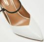 Aquazzura Pre-owned Leather heels White Dames - Thumbnail 8