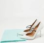 Aquazzura Pre-owned Leather heels White Dames - Thumbnail 9