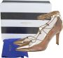 Aquazzura Pre-owned Leather heels Yellow Dames - Thumbnail 7