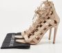 Aquazzura Pre-owned Leather sandals Beige Dames - Thumbnail 9