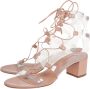 Aquazzura Pre-owned Leather sandals Beige Dames - Thumbnail 3