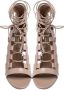 Aquazzura Pre-owned Leather sandals Beige Dames - Thumbnail 2