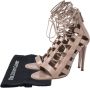 Aquazzura Pre-owned Leather sandals Beige Dames - Thumbnail 7