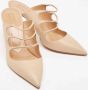 Aquazzura Pre-owned Leather sandals Beige Dames - Thumbnail 4