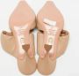 Aquazzura Pre-owned Leather sandals Beige Dames - Thumbnail 6