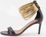 Aquazzura Pre-owned Leather sandals Black Dames - Thumbnail 2