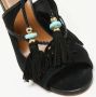 Aquazzura Pre-owned Leather sandals Black Dames - Thumbnail 7