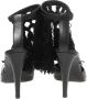 Aquazzura Pre-owned Leather sandals Black Dames - Thumbnail 4