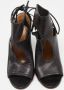 Aquazzura Pre-owned Leather sandals Black Dames - Thumbnail 3