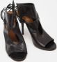 Aquazzura Pre-owned Leather sandals Black Dames - Thumbnail 4