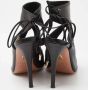 Aquazzura Pre-owned Leather sandals Black Dames - Thumbnail 5