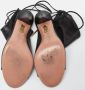 Aquazzura Pre-owned Leather sandals Black Dames - Thumbnail 6