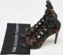 Aquazzura Pre-owned Leather sandals Black Dames - Thumbnail 9