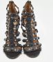 Aquazzura Pre-owned Leather sandals Black Dames - Thumbnail 2