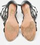 Aquazzura Pre-owned Leather sandals Black Dames - Thumbnail 5