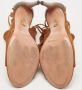 Aquazzura Pre-owned Leather sandals Brown Dames - Thumbnail 6