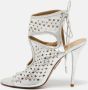 Aquazzura Pre-owned Leather sandals Gray Dames - Thumbnail 2