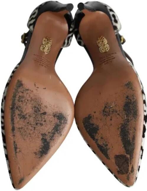 Aquazzura Pre-owned Leather sandals Multicolor Dames