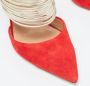 Aquazzura Pre-owned Leather sandals Red Dames - Thumbnail 8
