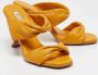 Aquazzura Pre-owned Leather sandals Yellow Dames - Thumbnail 4