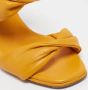 Aquazzura Pre-owned Leather sandals Yellow Dames - Thumbnail 7