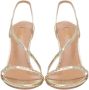 Aquazzura Pre-owned Leather sandals Yellow Dames - Thumbnail 2
