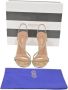 Aquazzura Pre-owned Leather sandals Yellow Dames - Thumbnail 7