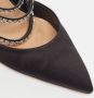 Aquazzura Pre-owned Satin heels Black Dames - Thumbnail 7