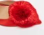Aquazzura Pre-owned Satin heels Red Dames - Thumbnail 7