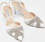 Aquazzura Pre-owned Satin heels White Dames - Thumbnail 4