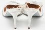 Aquazzura Pre-owned Satin heels White Dames - Thumbnail 5