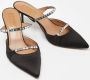 Aquazzura Pre-owned Satin sandals Black Dames - Thumbnail 3