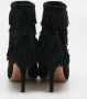 Aquazzura Pre-owned Suede boots Black Dames - Thumbnail 5