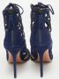 Aquazzura Pre-owned Suede boots Blue Dames - Thumbnail 5