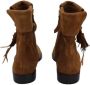 Aquazzura Pre-owned Suede boots Brown Dames - Thumbnail 4