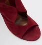 Aquazzura Pre-owned Suede boots Red Dames - Thumbnail 7
