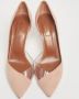 Aquazzura Pre-owned Suede heels Beige Dames - Thumbnail 3