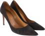 Aquazzura Pre-owned Suede heels Black Dames - Thumbnail 3