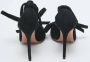 Aquazzura Pre-owned Suede heels Black Dames - Thumbnail 5
