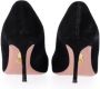 Aquazzura Pre-owned Suede heels Black Dames - Thumbnail 3