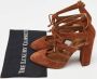 Aquazzura Pre-owned Suede heels Brown Dames - Thumbnail 9