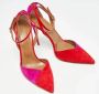 Aquazzura Pre-owned Suede heels Multicolor Dames - Thumbnail 4
