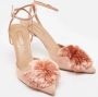 Aquazzura Pre-owned Suede heels Pink Dames - Thumbnail 4