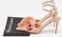 Aquazzura Pre-owned Suede heels Pink Dames - Thumbnail 9