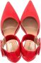Aquazzura Pre-owned Suede heels Red Dames - Thumbnail 4