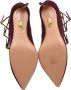 Aquazzura Pre-owned Suede heels Red Dames - Thumbnail 6