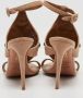 Aquazzura Pre-owned Suede sandals Beige Dames - Thumbnail 5