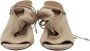 Aquazzura Pre-owned Suede sandals Beige Dames - Thumbnail 2