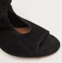Aquazzura Pre-owned Suede sandals Black Dames - Thumbnail 7