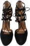 Aquazzura Pre-owned Suede sandals Black Dames - Thumbnail 2